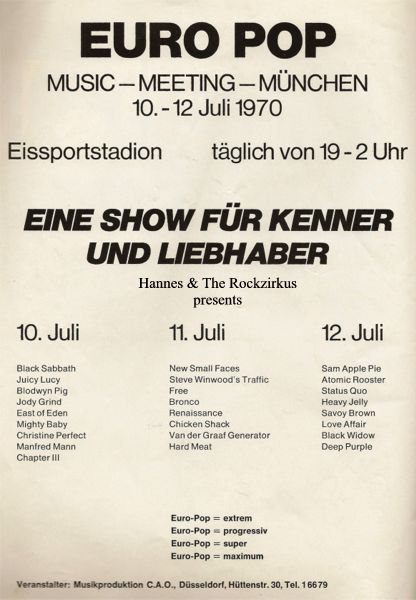 Joint Meeting Dsseldorf '70