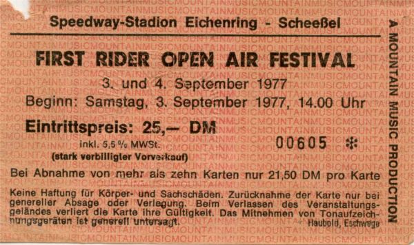 First Rider Open Air in Scheessel